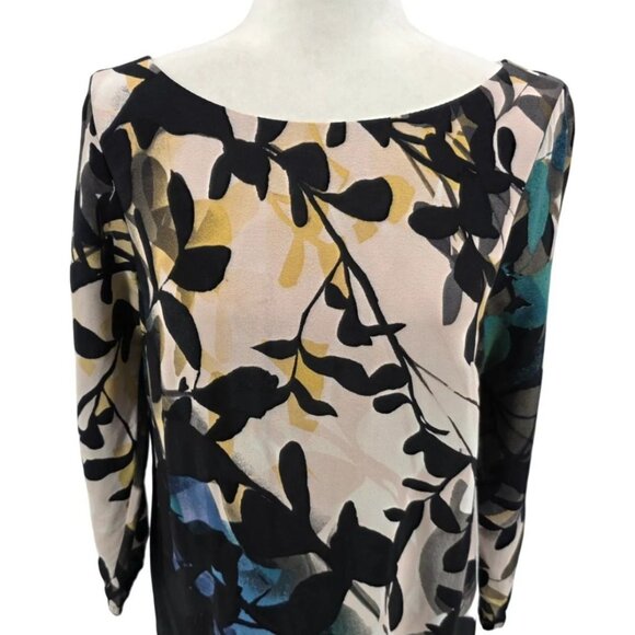 Anthropologie Maeve Womens Small Dress Shaded Garden Shift Multicolor Cocktail - Picture 2 of 9